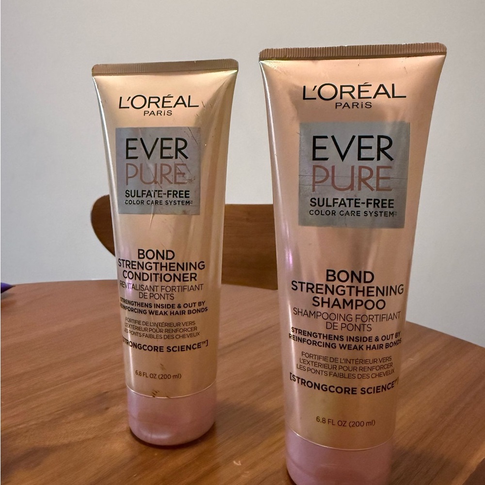 L'Oreal Ever Pure Bond Strengthening Shampoo and Conditioner Set